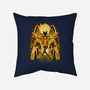 Pegasus Gold-none removable cover w insert throw pillow-hypertwenty