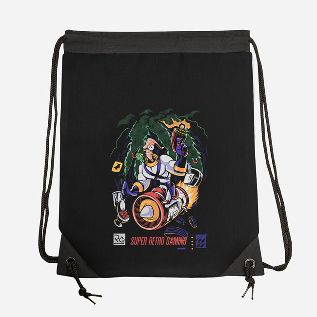 Space Worm Hunter-none drawstring bag-Nihon Bunka