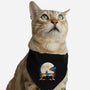 Gaming Moon Beach-cat adjustable pet collar-Vallina84
