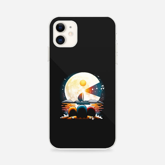 Gaming Moon Beach-iphone snap phone case-Vallina84