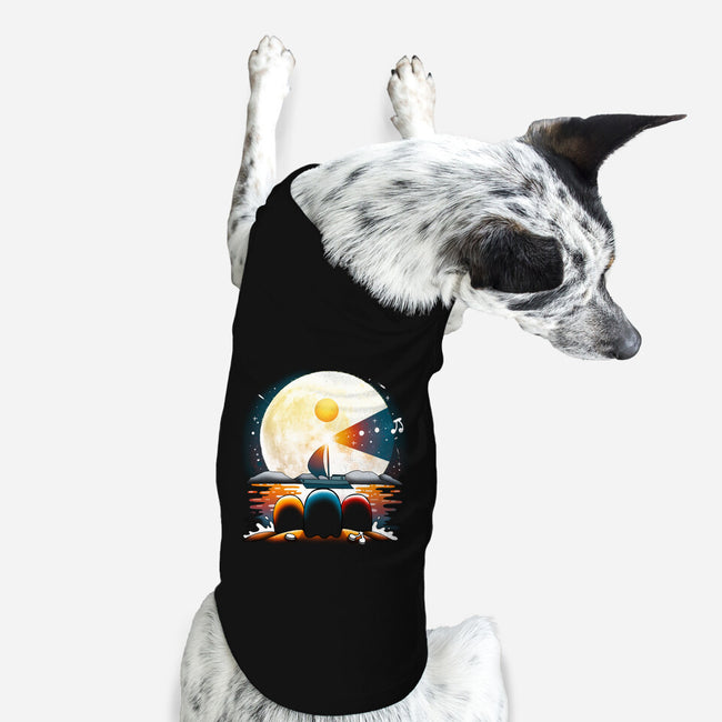 Gaming Moon Beach-dog basic pet tank-Vallina84