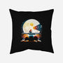 Gaming Moon Beach-none removable cover w insert throw pillow-Vallina84