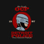 Detroit Police-none removable cover w insert throw pillow-Melonseta