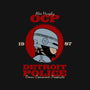 Detroit Police-none stretched canvas-Melonseta