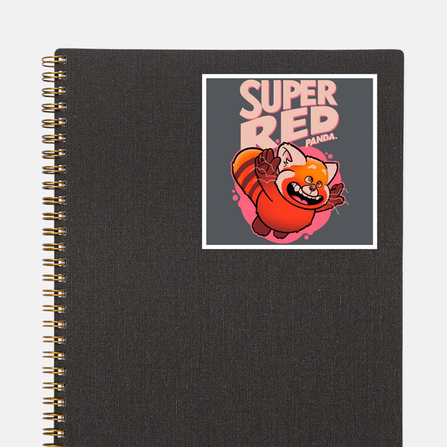 Super Red-none glossy sticker-Getsousa!