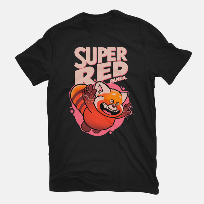 Super Red-youth basic tee-Getsousa!
