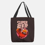 Super Red-none basic tote bag-Getsousa!