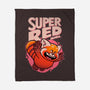 Super Red-none fleece blanket-Getsousa!