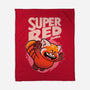 Super Red-none fleece blanket-Getsousa!