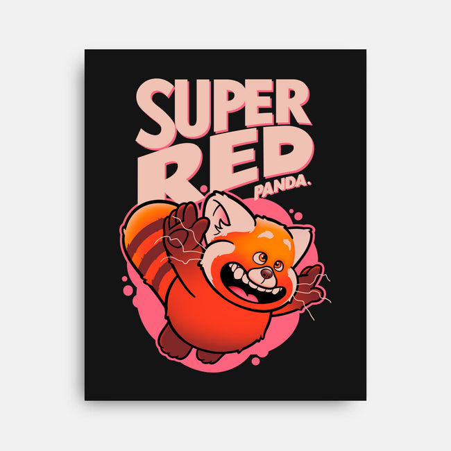 Super Red-none stretched canvas-Getsousa!