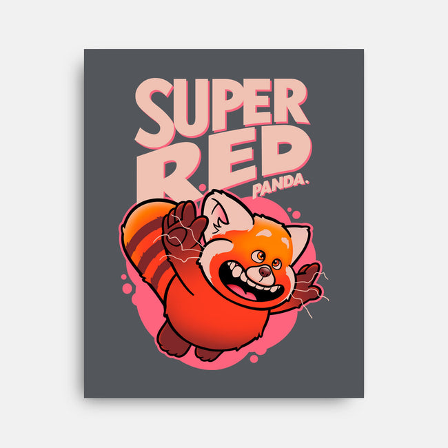 Super Red-none stretched canvas-Getsousa!