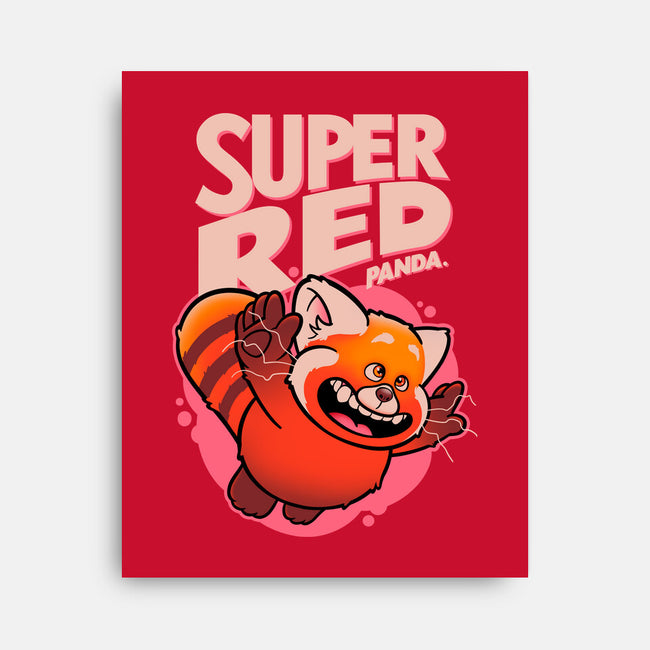 Super Red-none stretched canvas-Getsousa!