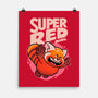 Super Red-none matte poster-Getsousa!