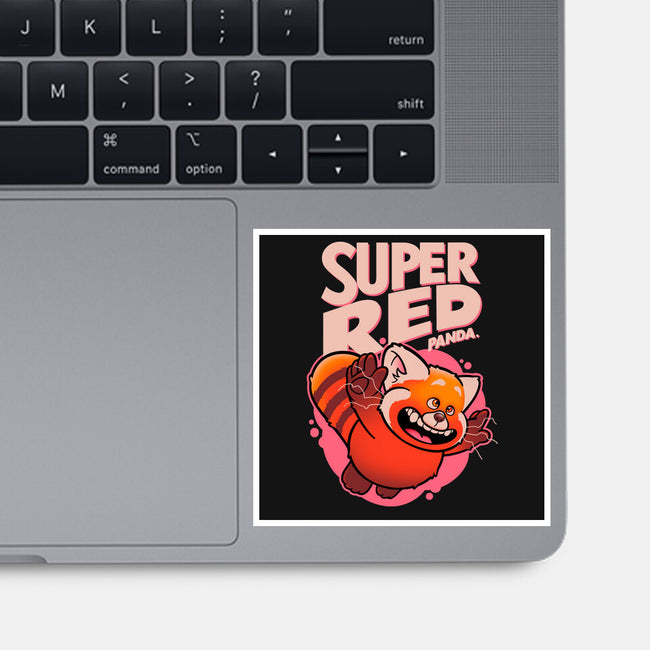 Super Red-none glossy sticker-Getsousa!