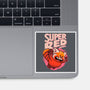 Super Red-none glossy sticker-Getsousa!