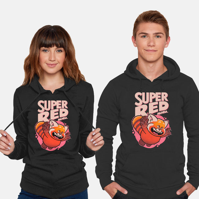 Super Red-unisex pullover sweatshirt-Getsousa!