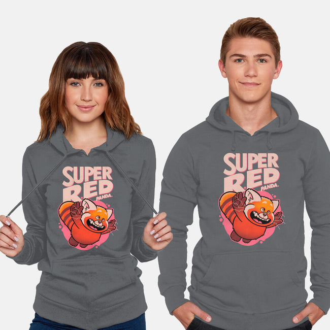 Super Red-unisex pullover sweatshirt-Getsousa!