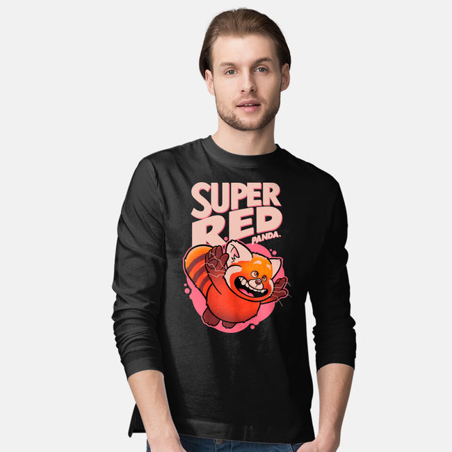 Super Red-mens long sleeved tee-Getsousa!