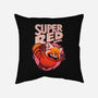 Super Red-none removable cover w insert throw pillow-Getsousa!