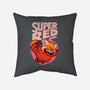 Super Red-none removable cover throw pillow-Getsousa!