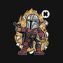 Bounty Hunter Cartoon-unisex basic tee-ElMattew