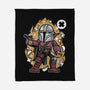 Bounty Hunter Cartoon-none fleece blanket-ElMattew