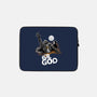 The Evil God-none zippered laptop sleeve-zascanauta