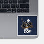 The Evil God-none glossy sticker-zascanauta