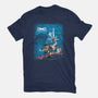 Gravity Wars-womens fitted tee-trheewood