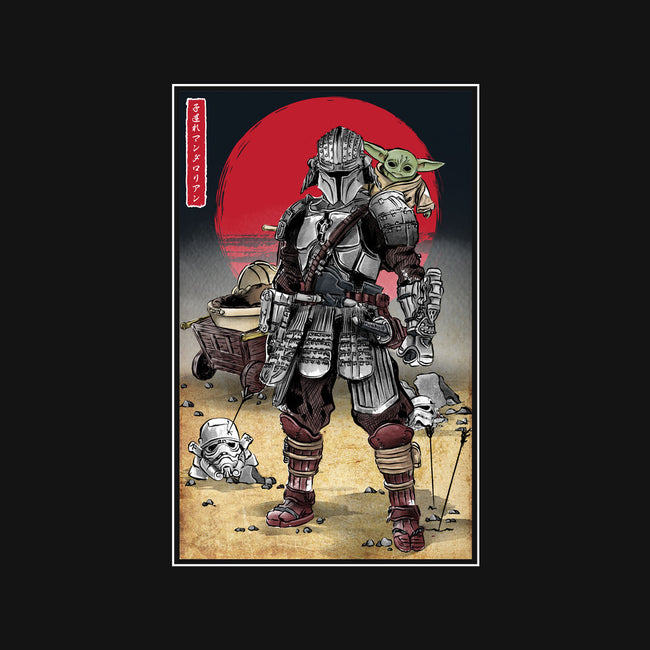 Lone Ronin And Cub-womens v-neck tee-DrMonekers