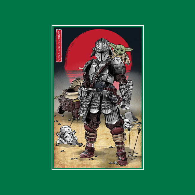 Lone Ronin And Cub-none removable cover w insert throw pillow-DrMonekers
