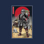 Lone Ronin And Cub-womens v-neck tee-DrMonekers