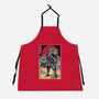 Lone Ronin And Cub-unisex kitchen apron-DrMonekers