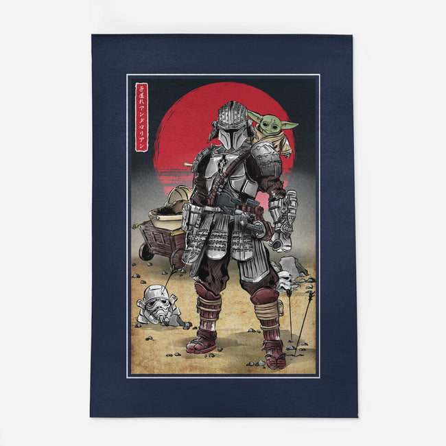 Lone Ronin And Cub-none outdoor rug-DrMonekers