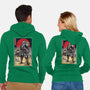 Lone Ronin And Cub-unisex zip-up sweatshirt-DrMonekers