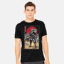 Lone Ronin And Cub-mens heavyweight tee-DrMonekers