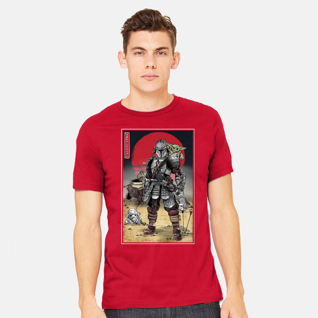 Lone Ronin And Cub-mens heavyweight tee-DrMonekers
