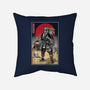 Lone Ronin And Cub-none removable cover w insert throw pillow-DrMonekers