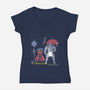 My Neighbor Alchemist-womens v-neck tee-silentOp