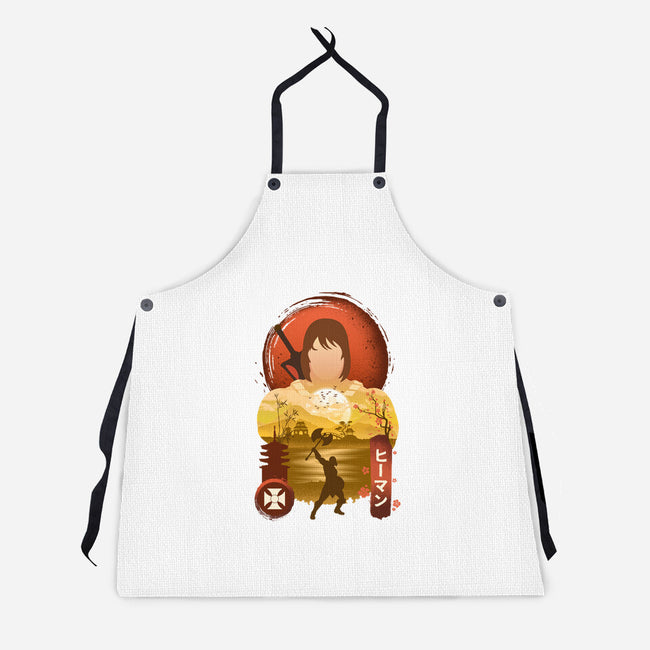 He-Man Ukiyo-unisex kitchen apron-hirolabs