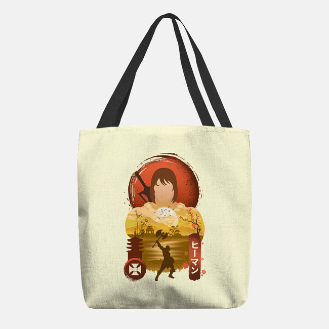 He-Man Ukiyo-none basic tote bag-hirolabs