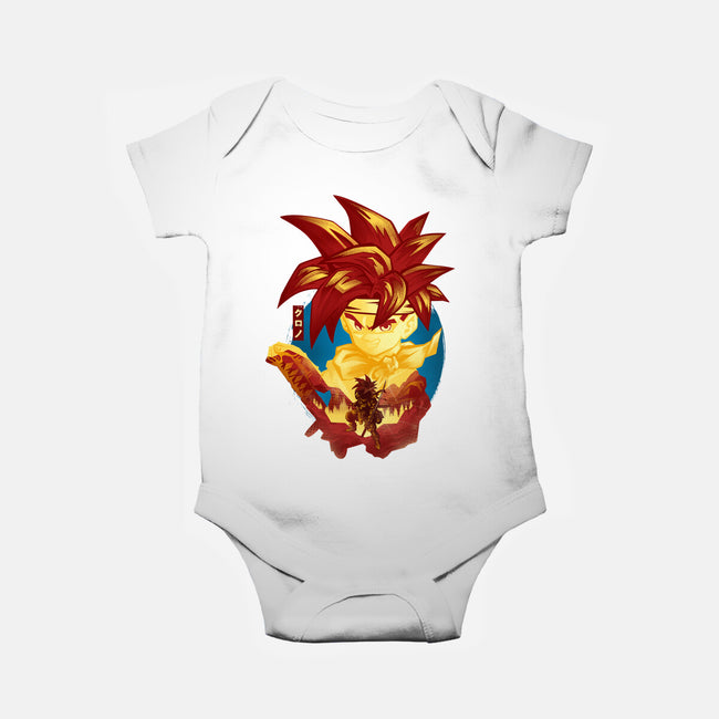 A Chrono Adventure-baby basic onesie-hypertwenty