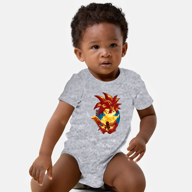 A Chrono Adventure-baby basic onesie-hypertwenty