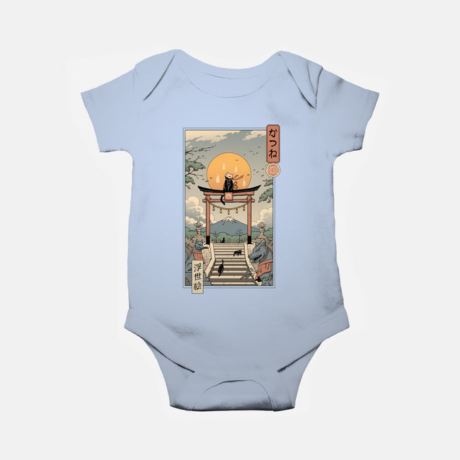 Catsune Inari-baby basic onesie-vp021