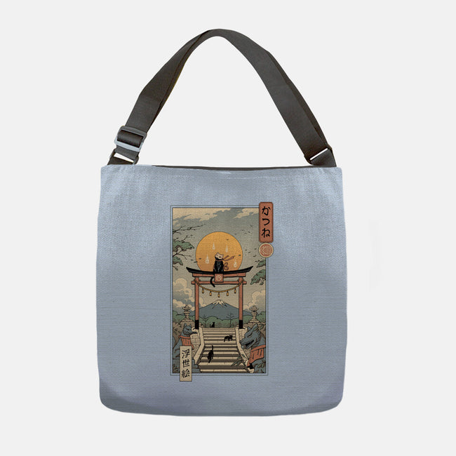 Catsune Inari-none adjustable tote bag-vp021