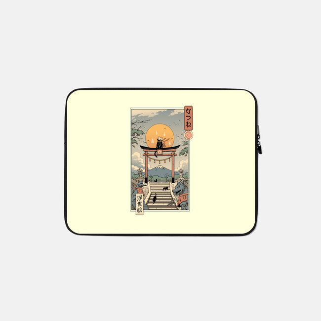 Catsune Inari-none zippered laptop sleeve-vp021