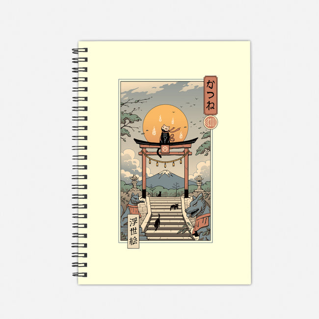 Catsune Inari-none dot grid notebook-vp021