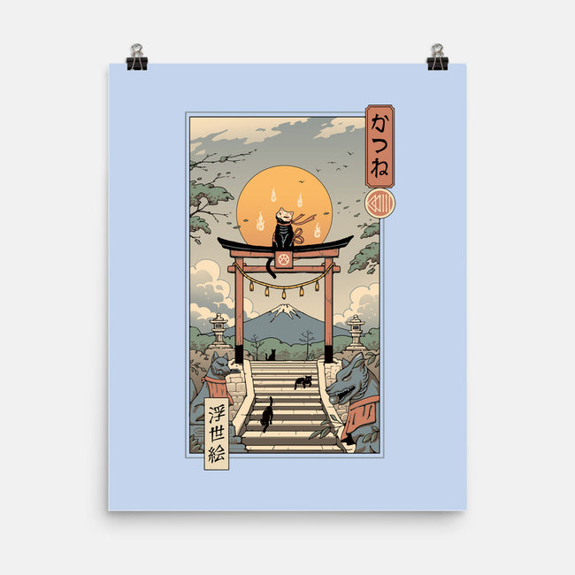 Catsune Inari-none matte poster-vp021