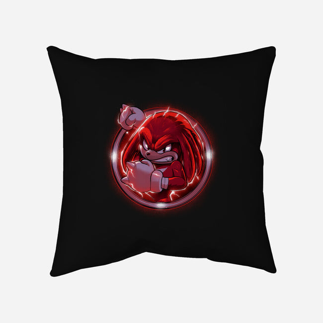 The Echidna-none removable cover w insert throw pillow-Bruno Mota
