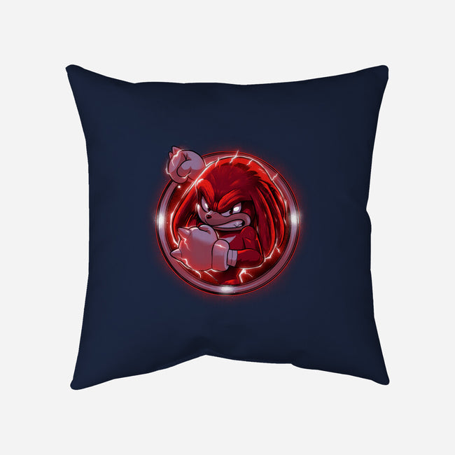The Echidna-none removable cover w insert throw pillow-Bruno Mota